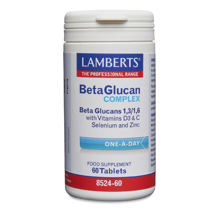 Lamberts Beta Glucan Complex 60 tabs